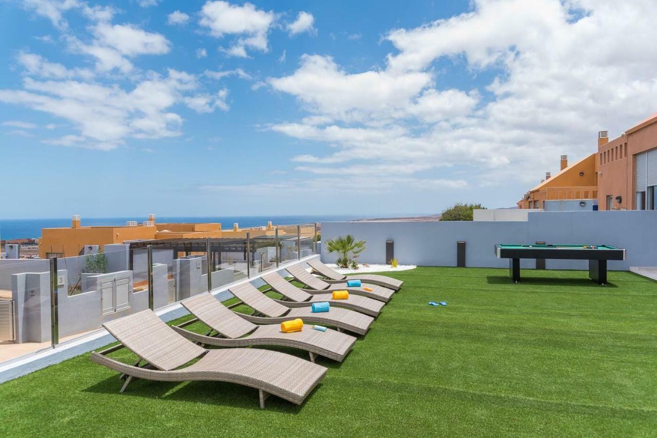 VILLAS ELENA y MARIO Ocean View, Heated Pool, Fast Fiber Caleta de Fuste Exterior foto