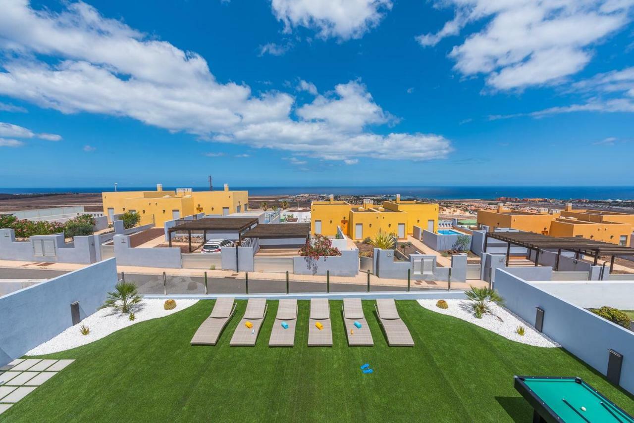 VILLAS ELENA y MARIO Ocean View, Heated Pool, Fast Fiber Caleta de Fuste Exterior foto