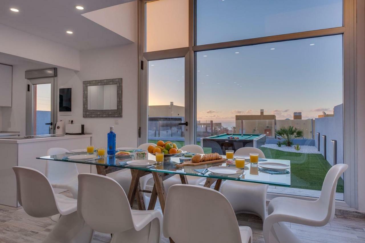 VILLAS ELENA y MARIO Ocean View, Heated Pool, Fast Fiber Caleta de Fuste Exterior foto