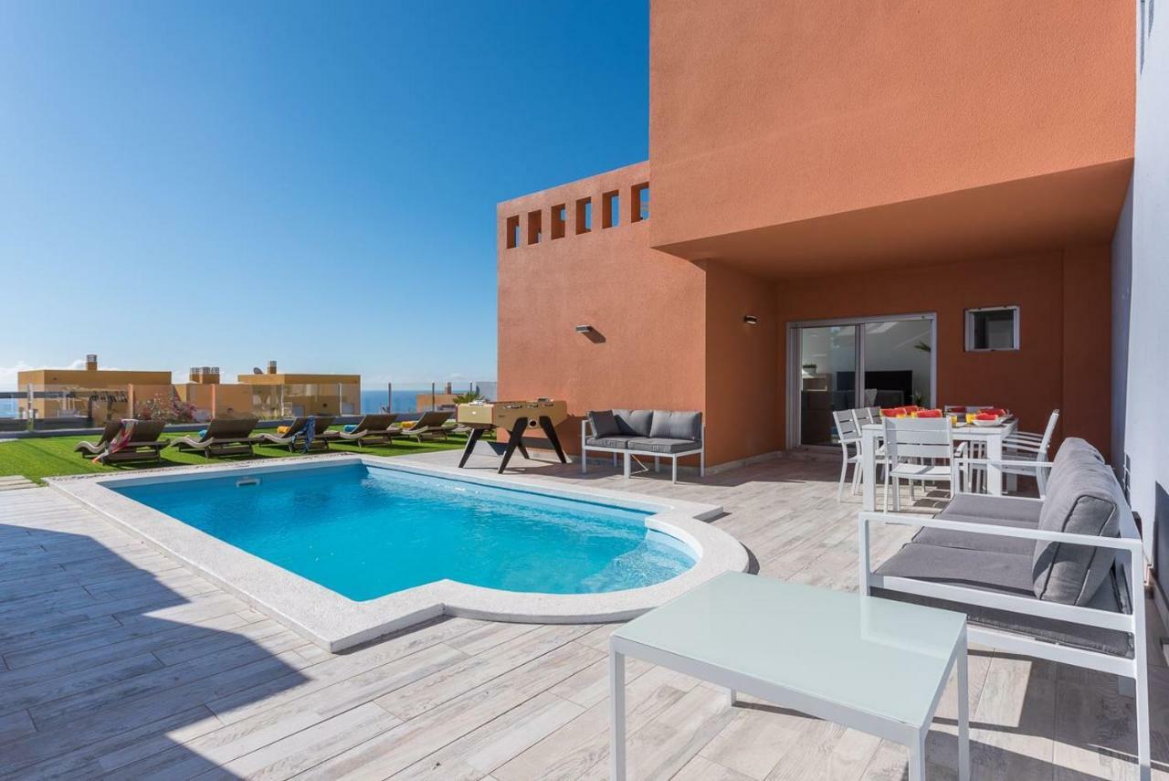 VILLAS ELENA y MARIO Ocean View, Heated Pool, Fast Fiber Caleta de Fuste Exterior foto